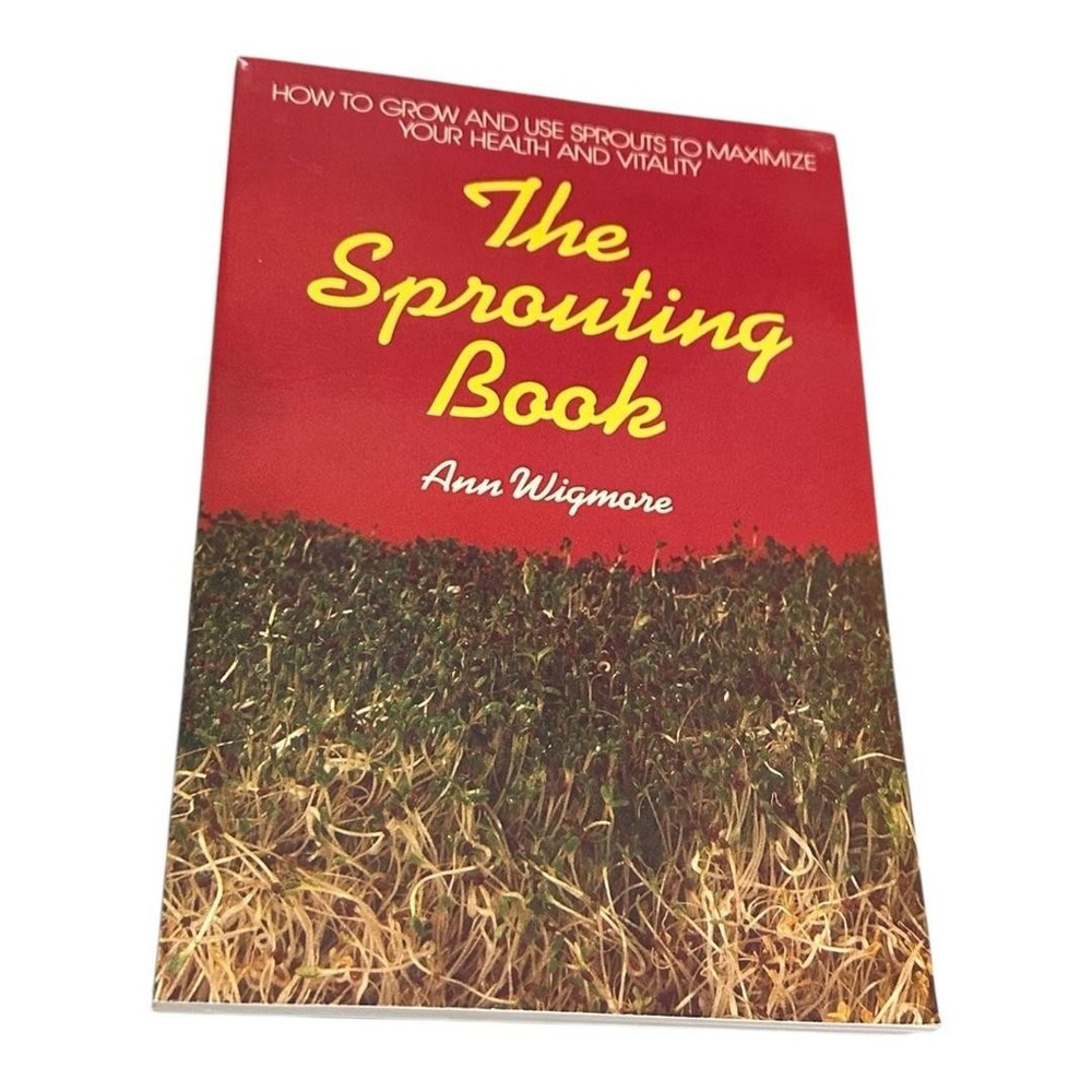 Vintage Sprouting Book Ann Wigmore How To Grow Use Sprouts Health Paperback